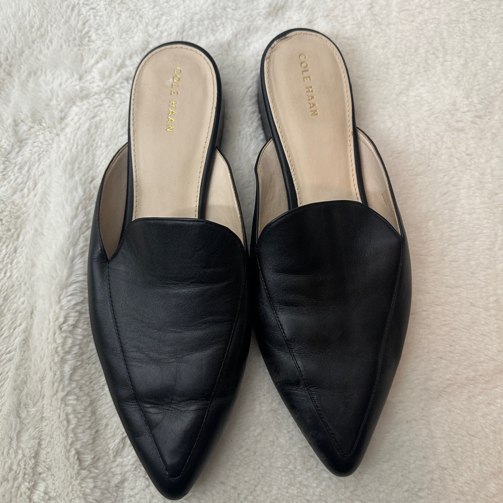 Cole Haan piper leather mules - Picture 1 of 6